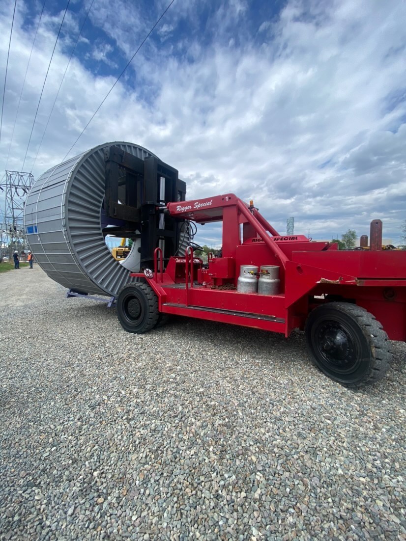 Read more about the article Offload & Stage Wire Power Plant Massachusetts