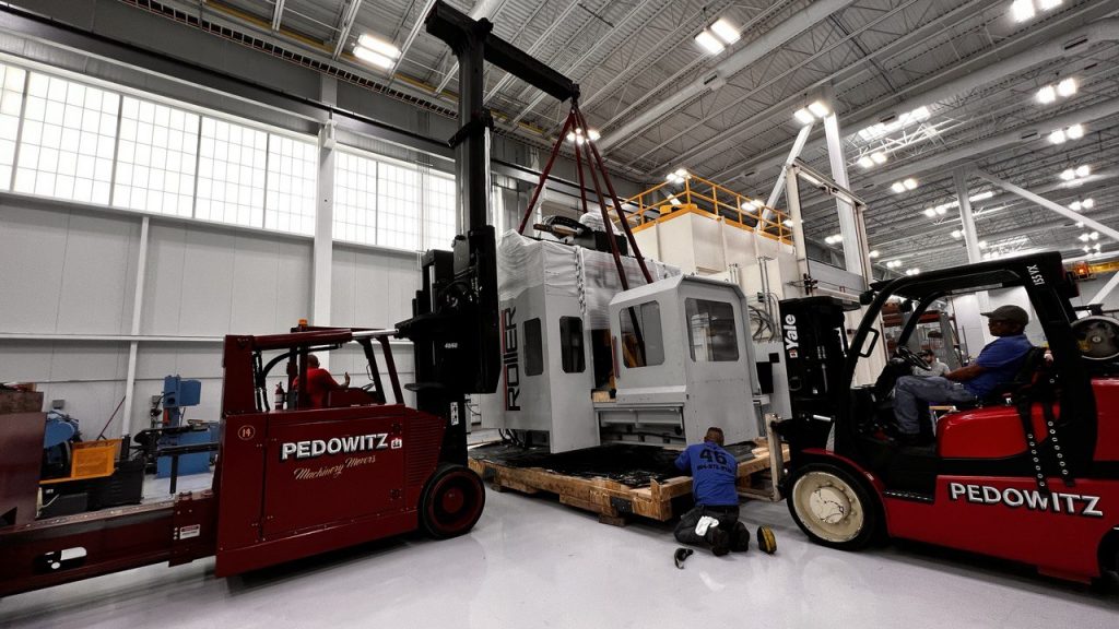 Pedowitz Machinery Movers Miami Trucking Rigging Crane Services Company Parpas Roller Machining Center Aerospace FL 1