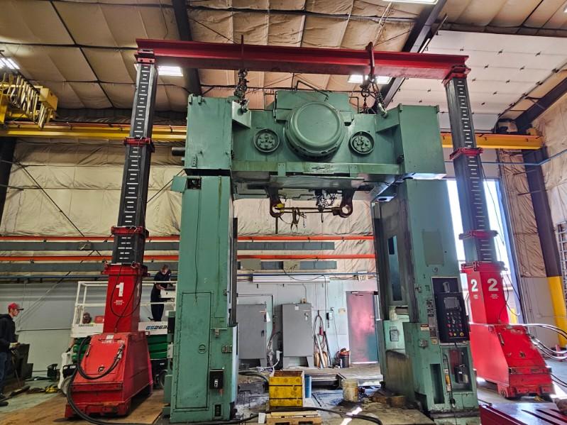 Pedowitz Machinery Movers NJ Riggers Dismantle 330 pound Press Newark Elizabeth Trenton Philadelphia 5